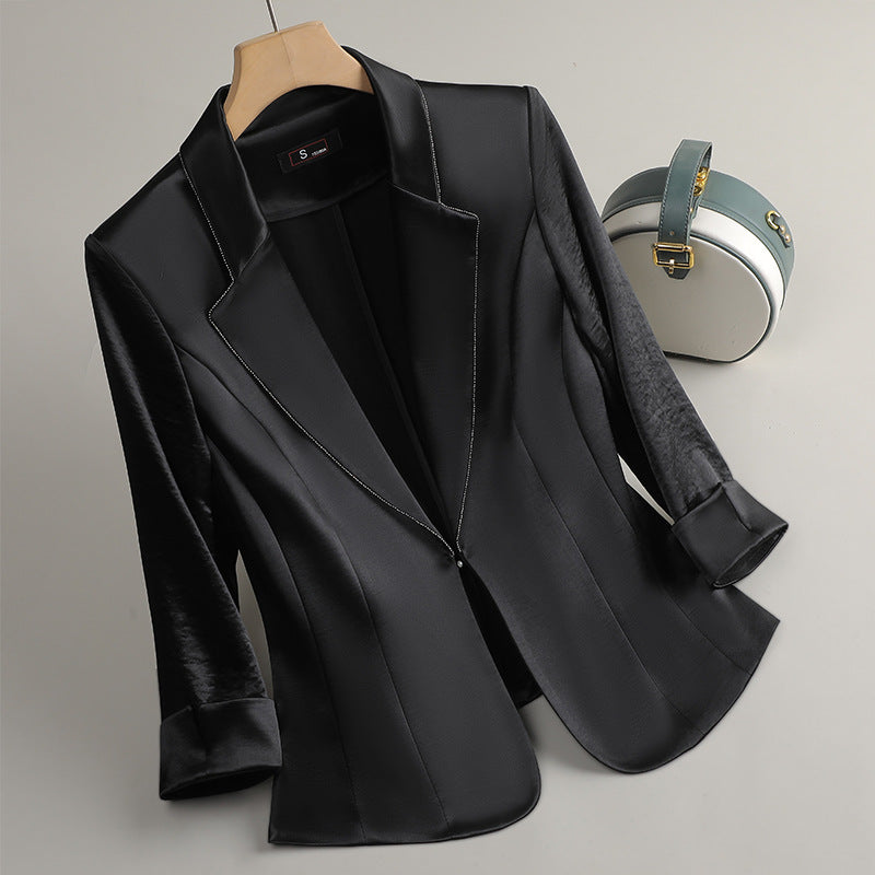Opal™ | Blazer Élégant en Soie