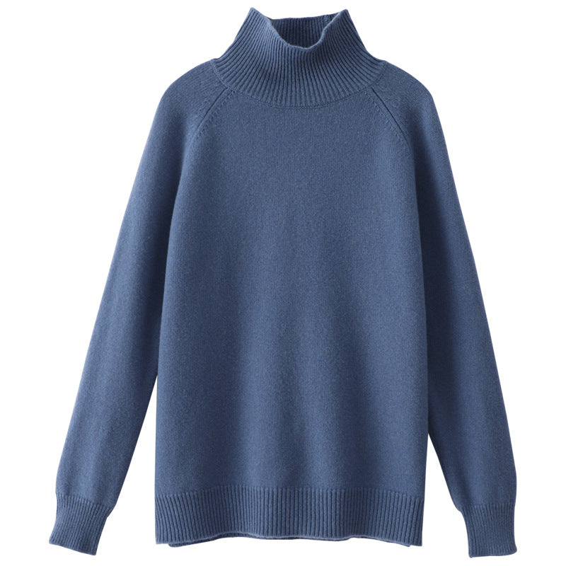 Amara™ | Pull Ample en Tricot Col Roulé