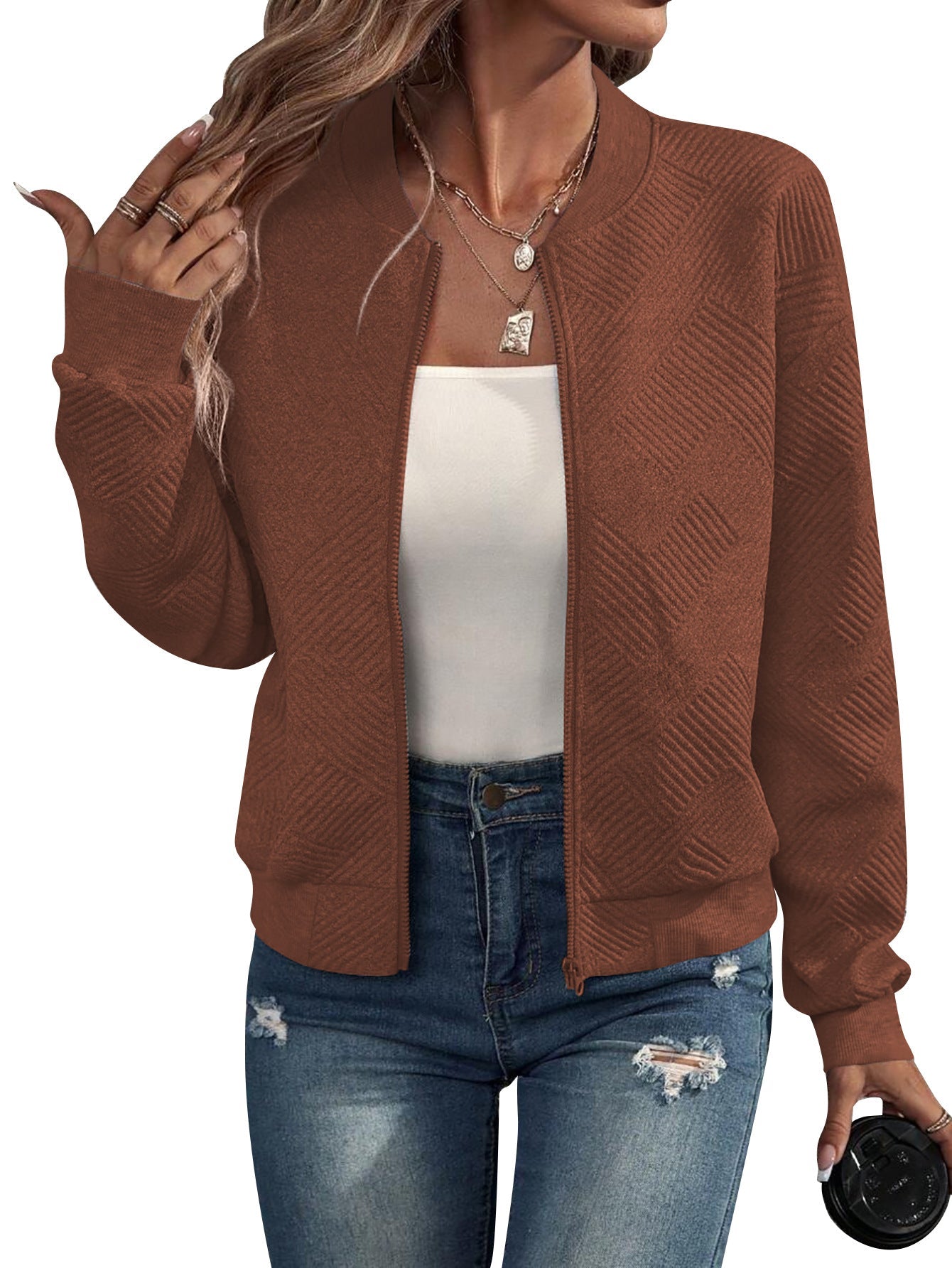 Carolina™ | Veste Bomber Élégante et Confortable