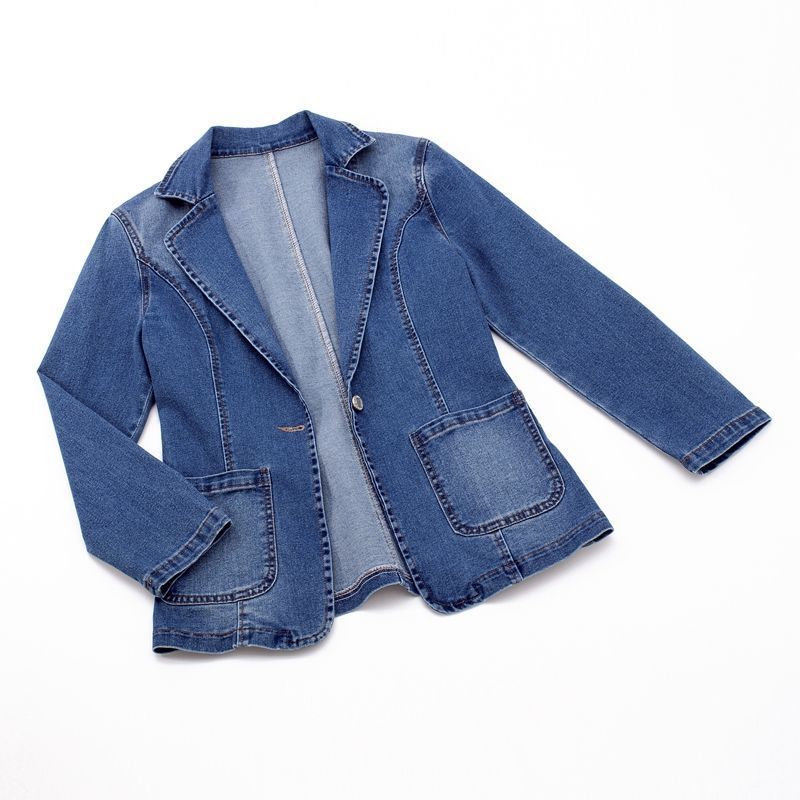 Serine™ | Blazer en Jean Élégant