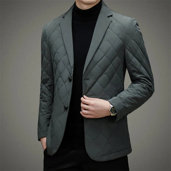Gary™ | Blazer Matelassé en Duvet