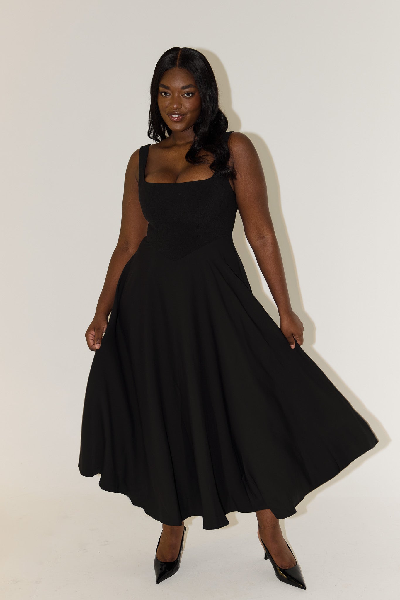 Luna™ | Robe Midi Élégante