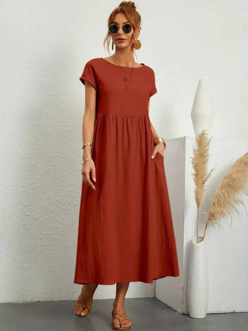 Livia™ | Robe d'été élégante en coton