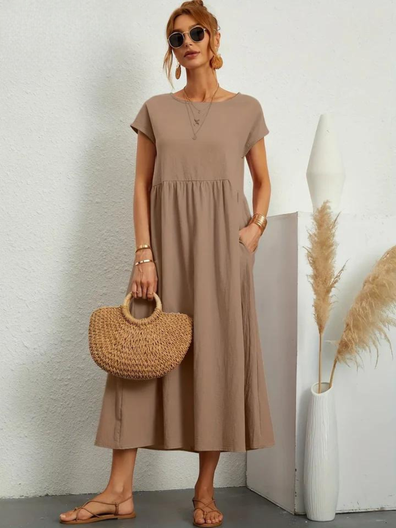 Livia™ | Robe d'été élégante en coton