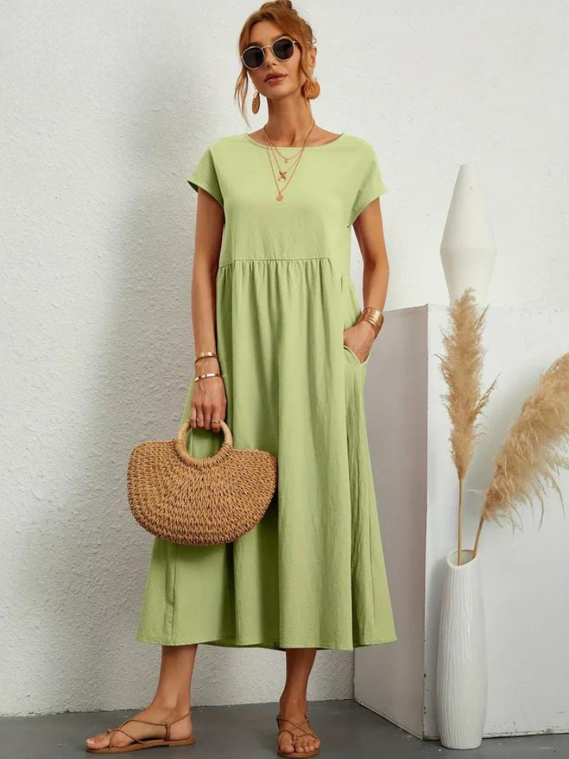 Livia™ | Robe d'été élégante en coton