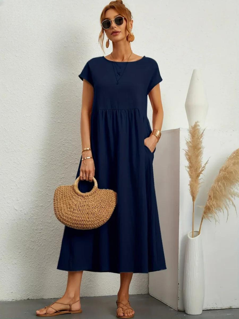 Livia™ | Robe d'été élégante en coton