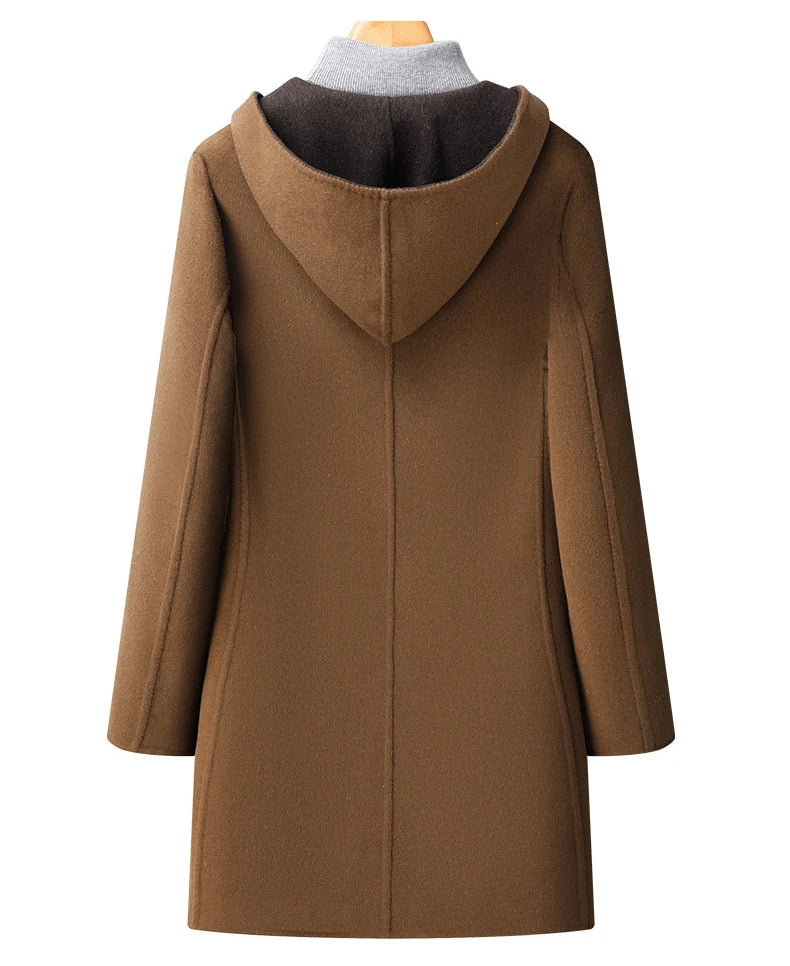 Patricia™ | Manteau en Laine à Capuche