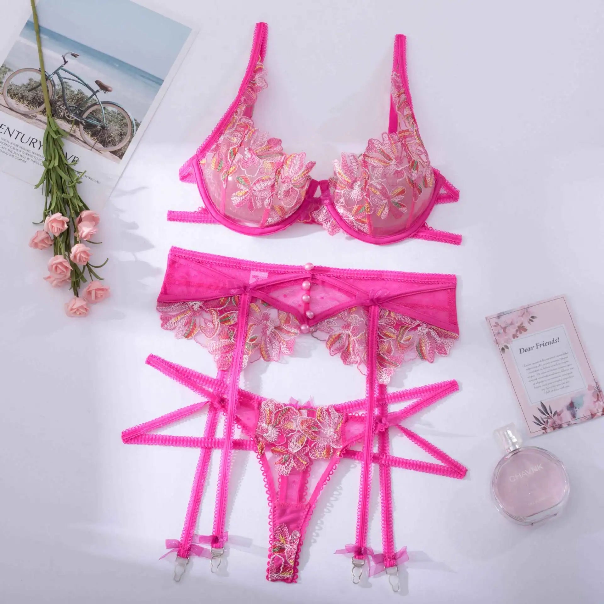 Fiorenza™ | Ensemble de Lingerie Élégant
