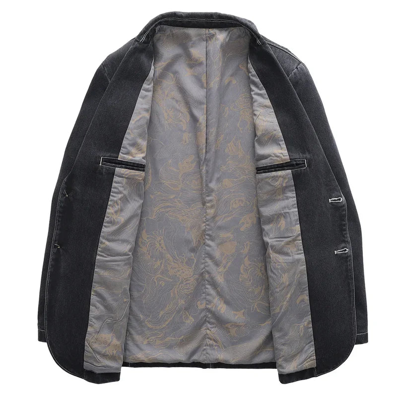 Medeia™ | Veste en Denim Sophistiquée