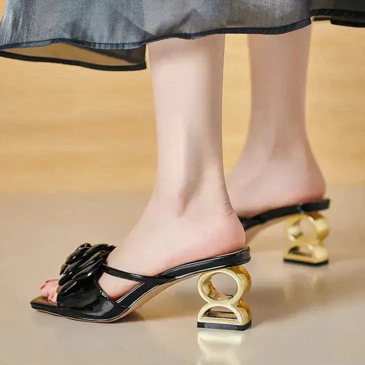 Dera™ | Sandales Élégantes à Fleurs