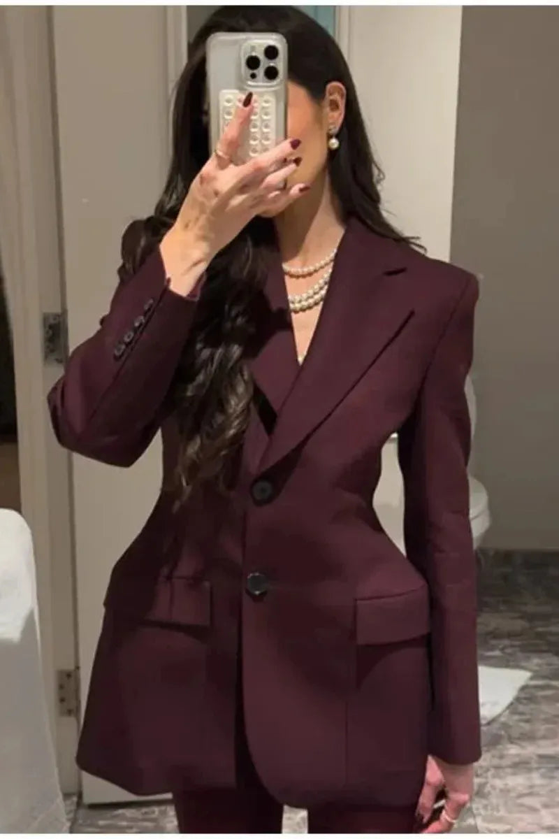 Élodie™ | Blazer Élégant et Polyvalent