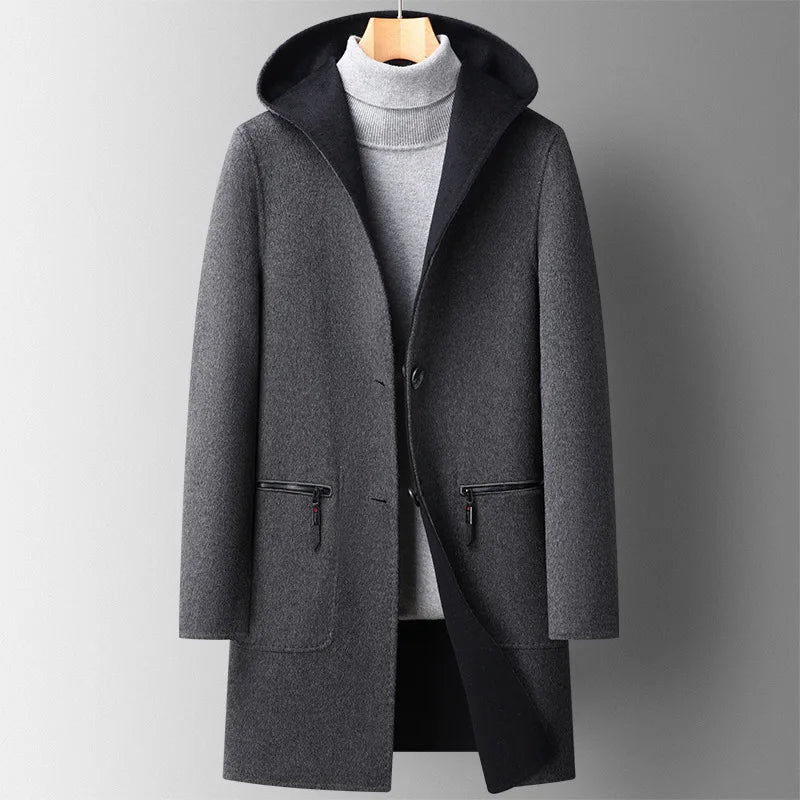 Patricia™ | Manteau en Laine à Capuche