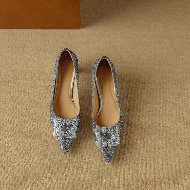 Gloria™ | Escarpins Pailletés Élégants