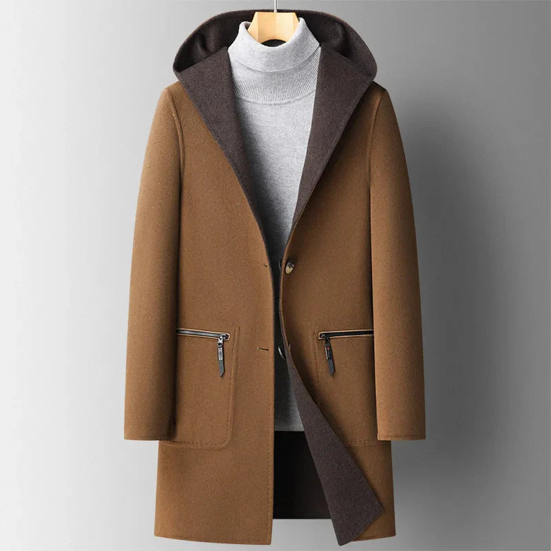 Patricia™ | Manteau en Laine à Capuche