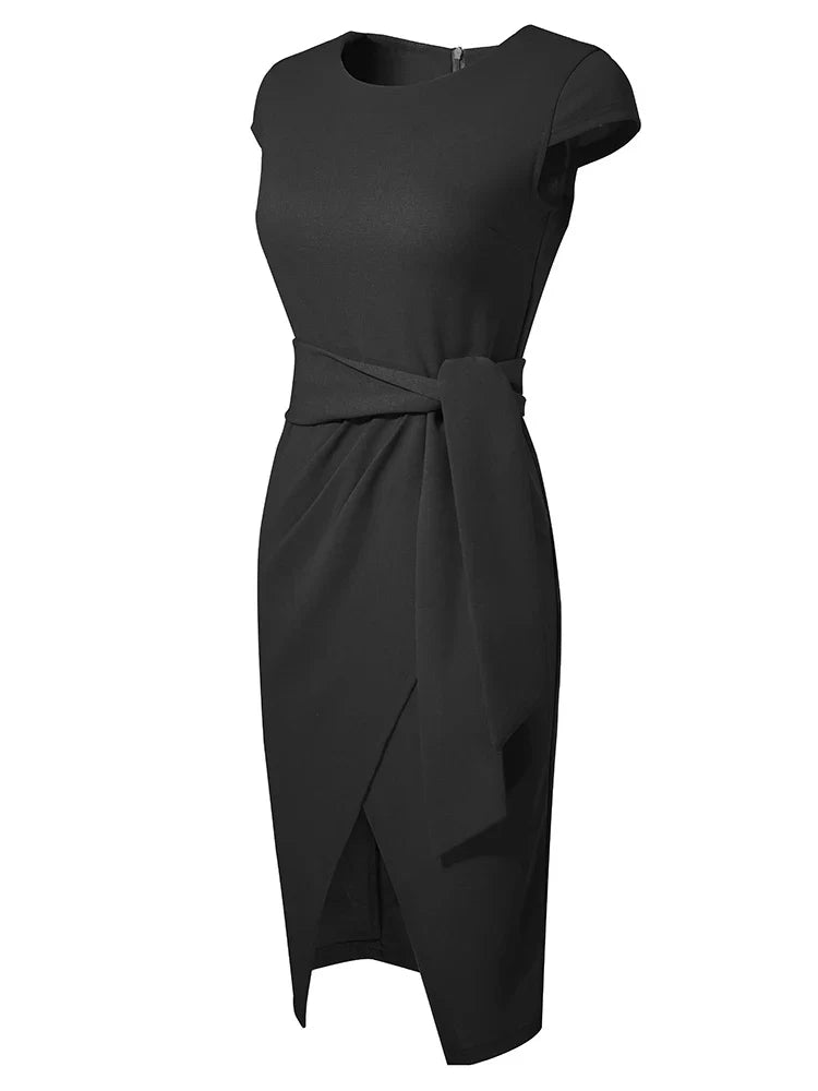 Farida™ | Robe Chic Ceinturée Élégance & Confort