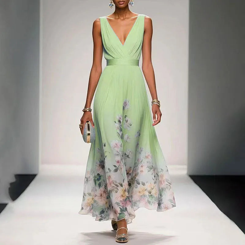 Aphrodite™ | Robe Florale Longue