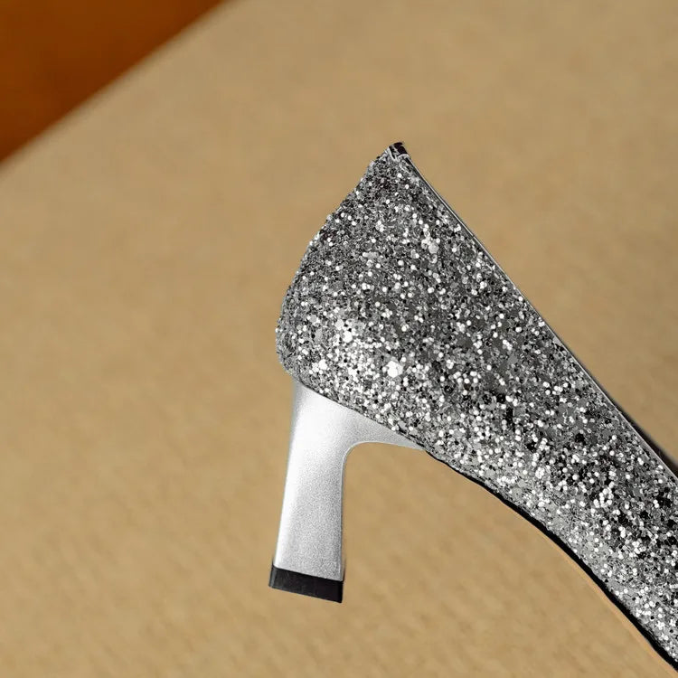 Gloria™ | Escarpins Pailletés Élégants