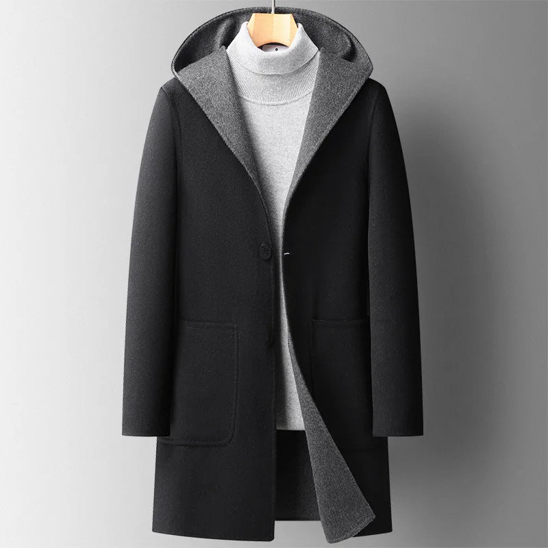Patricia™ | Manteau en Laine à Capuche