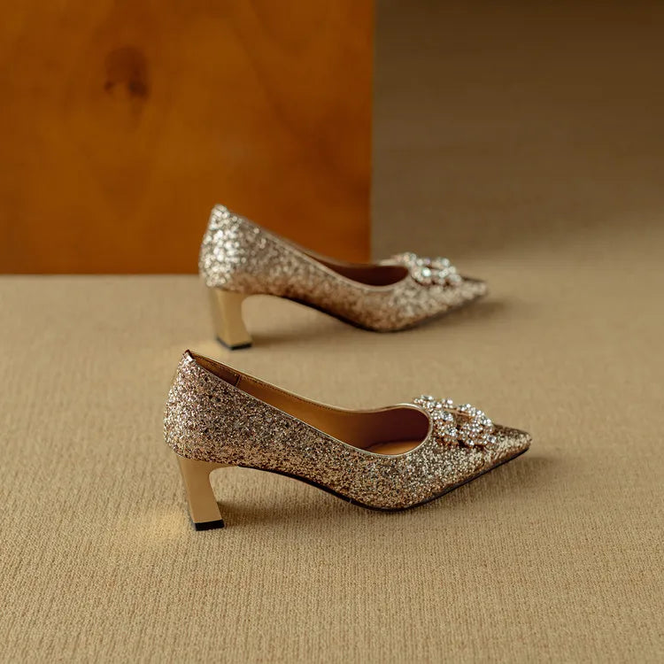 Gloria™ | Escarpins Pailletés Élégants
