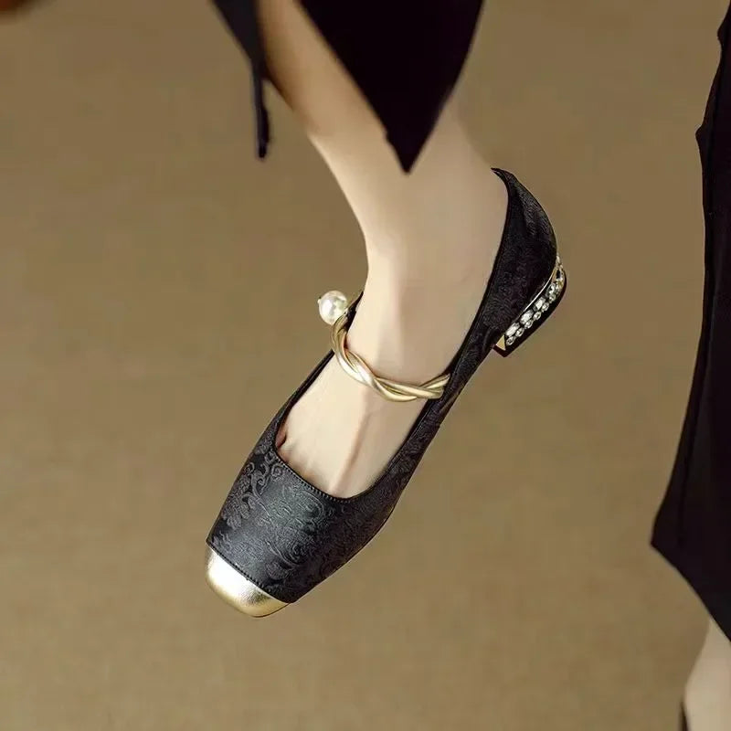 Mestelle™ | Mary Janes Élégantes en Cuir