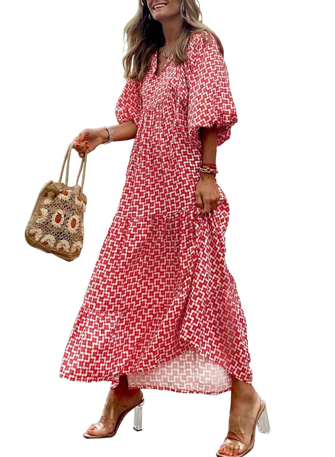 Gabriela™ | Robe Maxi Boho Élégante