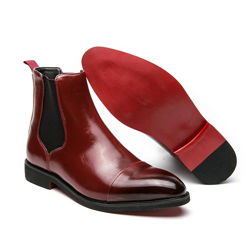 Jell™ | Bottines en Cuir Véritable Premium