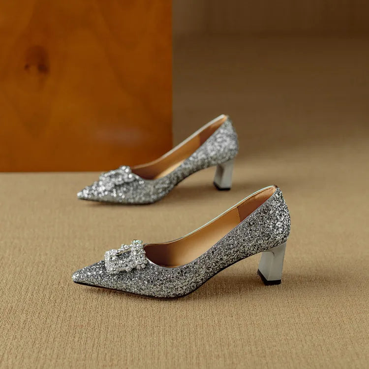 Gloria™ | Escarpins Pailletés Élégants