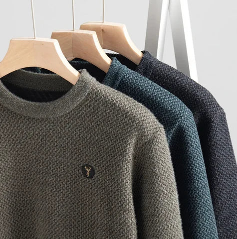 Andros™ | Pull à Maille Doublé Polaire