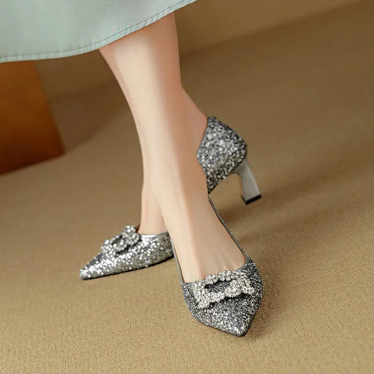 Gloria™ | Escarpins Pailletés Élégants
