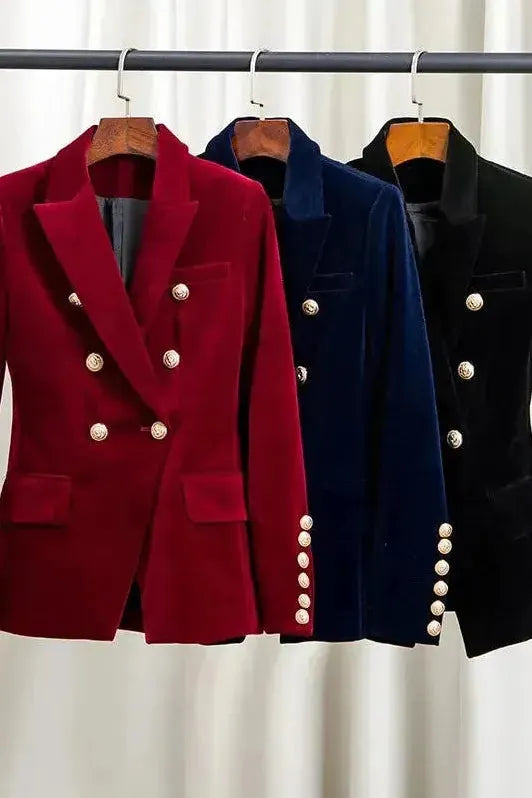 Nola™ | Blazer Élégant en Velours