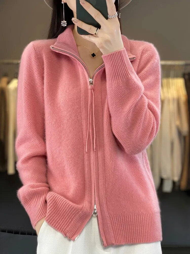Lola™ | Cardigan Élégant à Zip