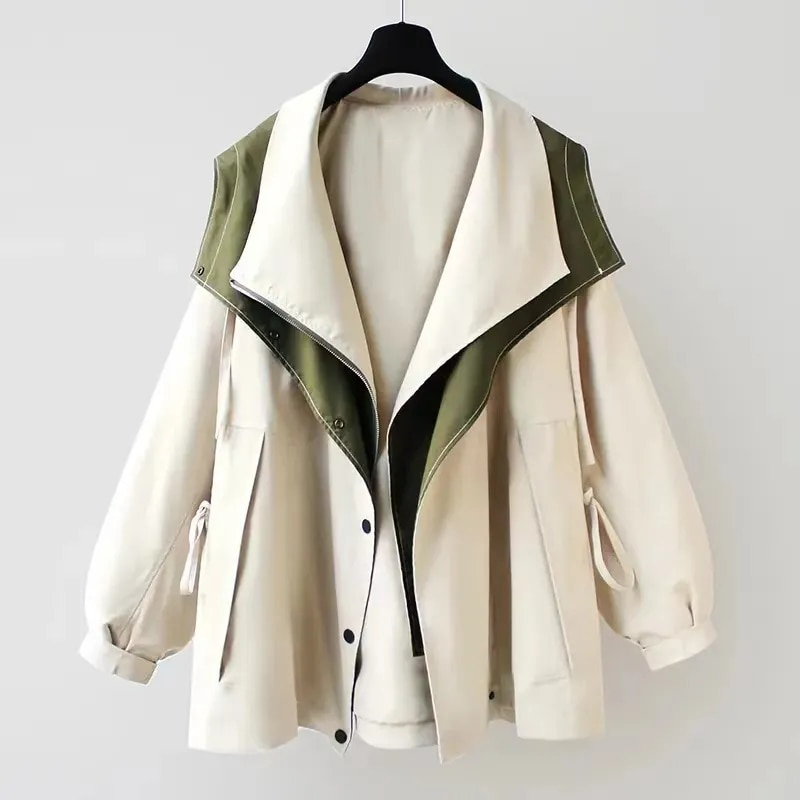 Scarlett™ | Trench Coat Élégant en Coton