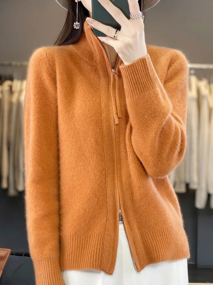 Lola™ | Cardigan Élégant à Zip