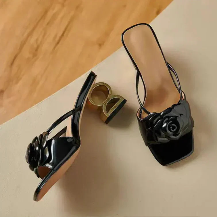 Dera™ | Sandales Élégantes à Fleurs