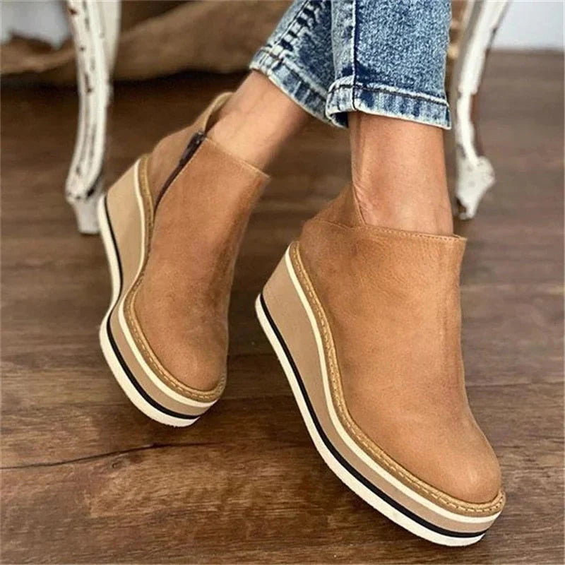Danise™ | Bottines Plateau Élégantes