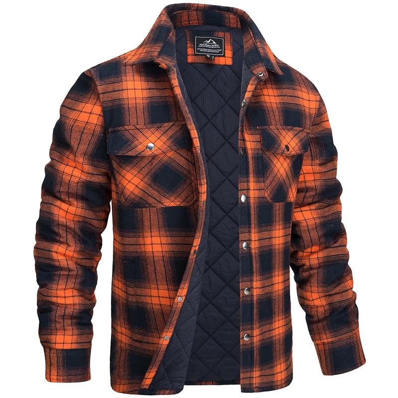 James™ | Veste Élégante en Flanelle