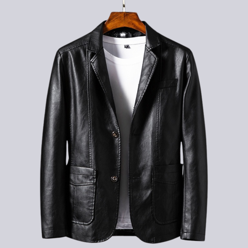 Crépuscule™ | Veste en Cuir Élégante