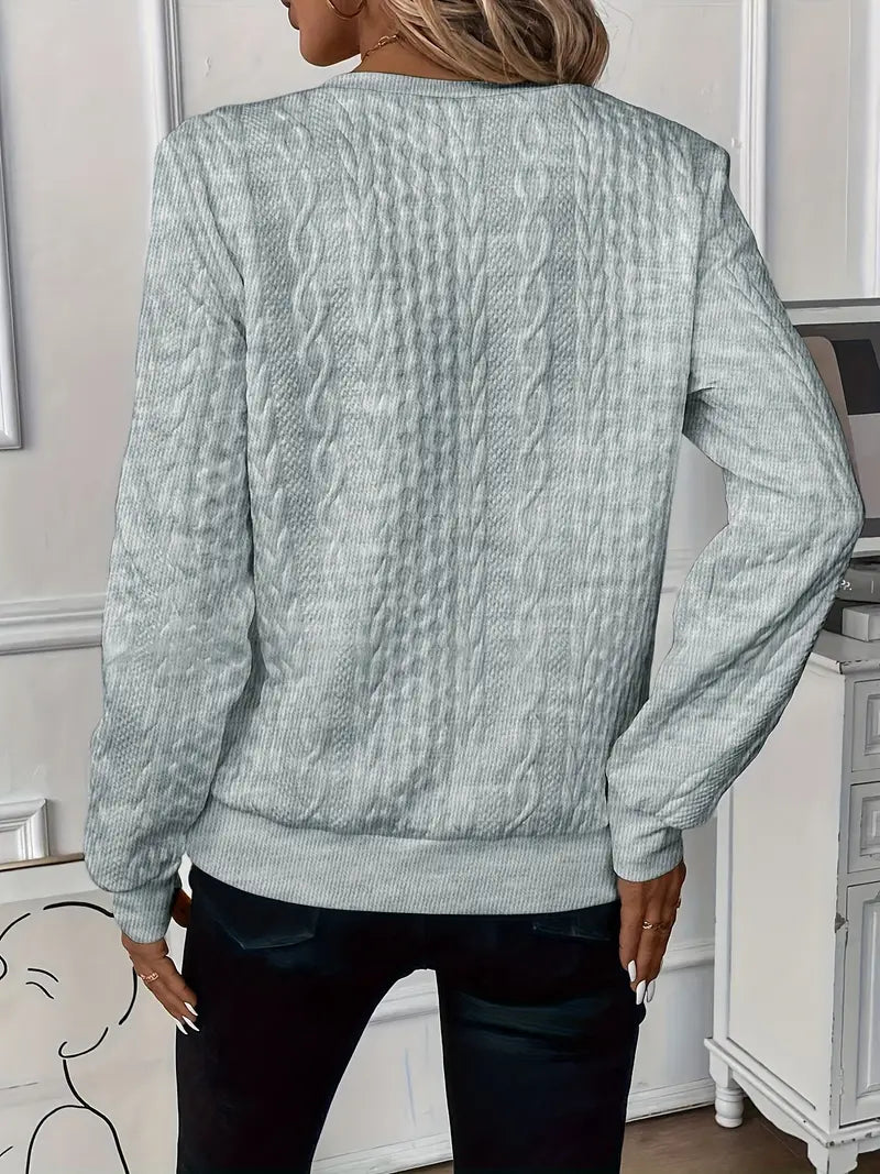 Clio™ | Pull Zippé Élégant et Confortable