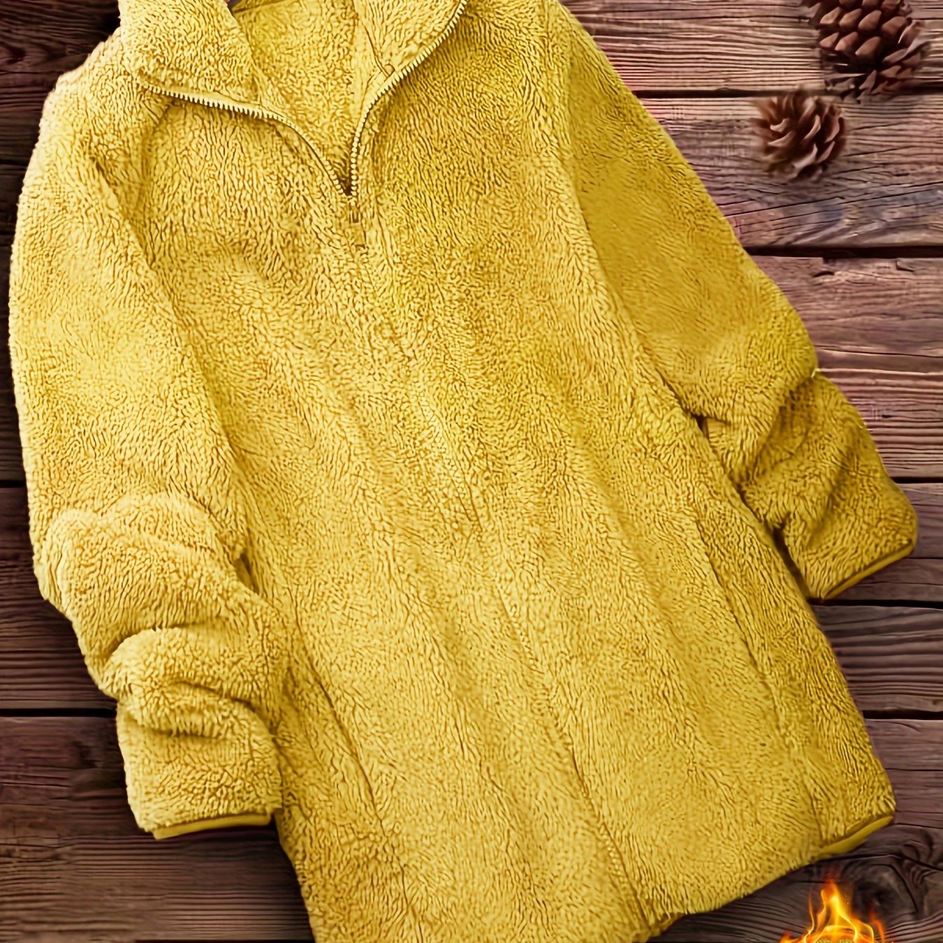 Yara™ | Manteau Fourré Zippé Élégant
