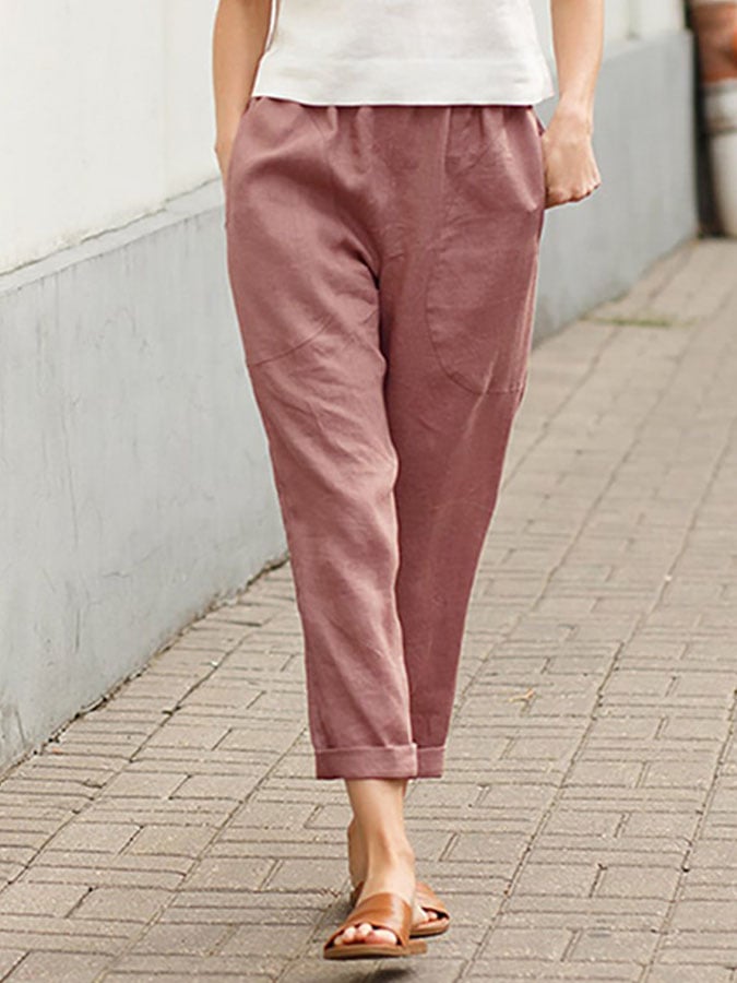 Quinn™ | Pantalon Décontracté Élégant en Coton