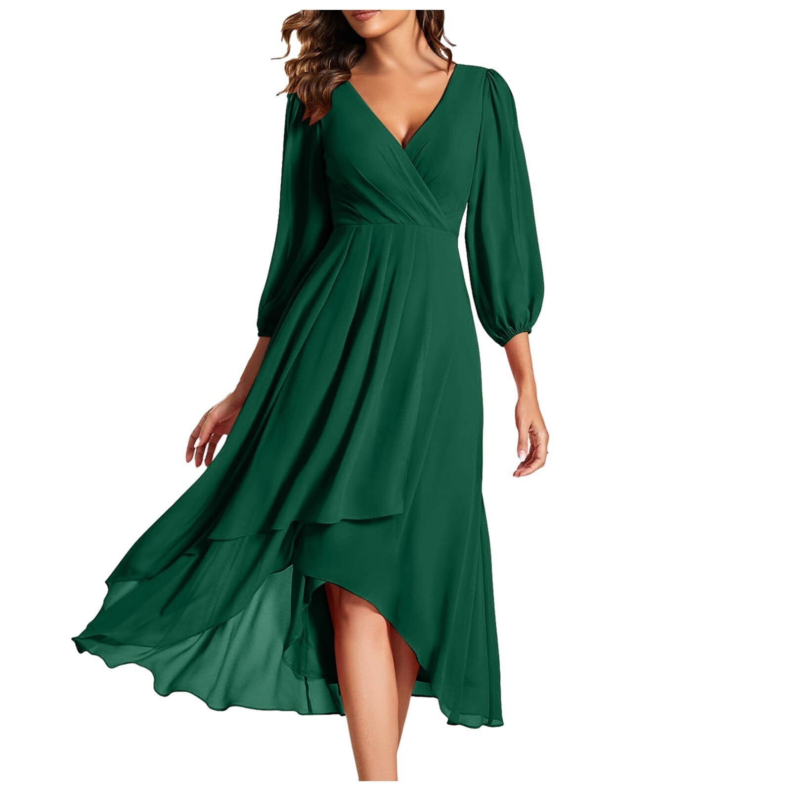 Coline™ | Robe Élégante à Col V