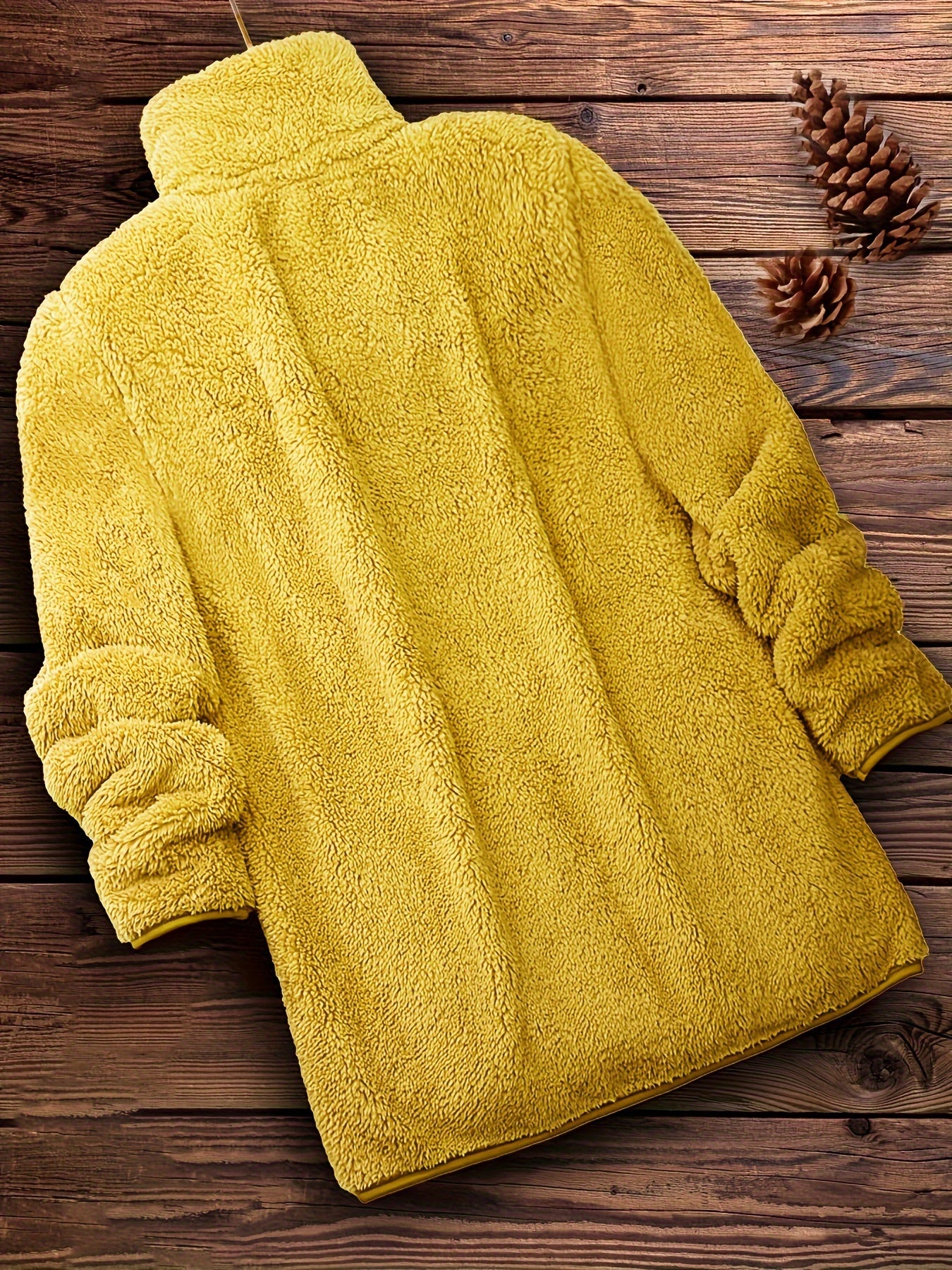 Yara™ | Manteau Fourré Zippé Élégant