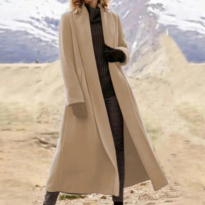 Kalio™ | Manteau Long en Laine+ Gants élégants Gratuits