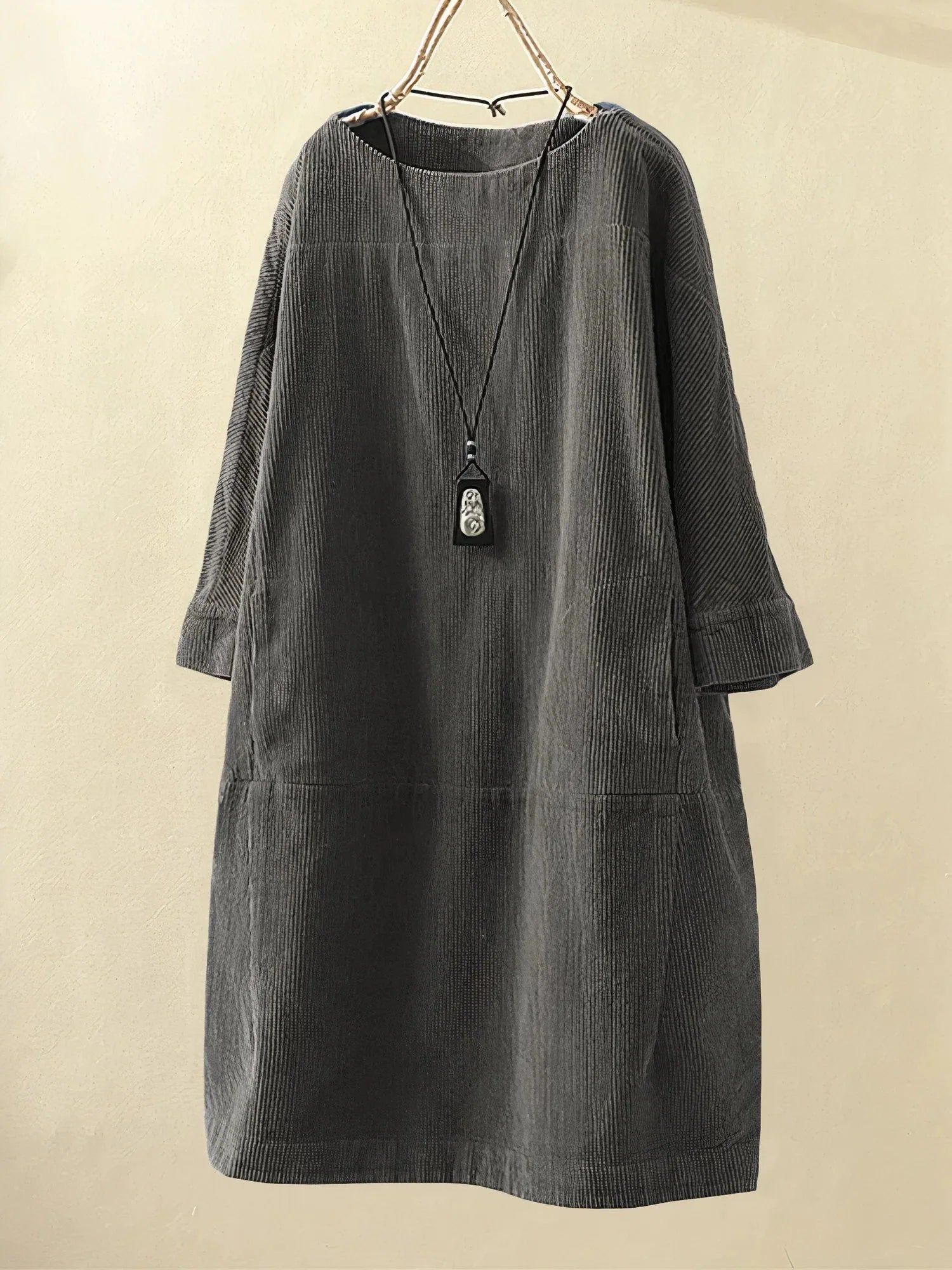 ille™ | Robe en Velours Côtelé
