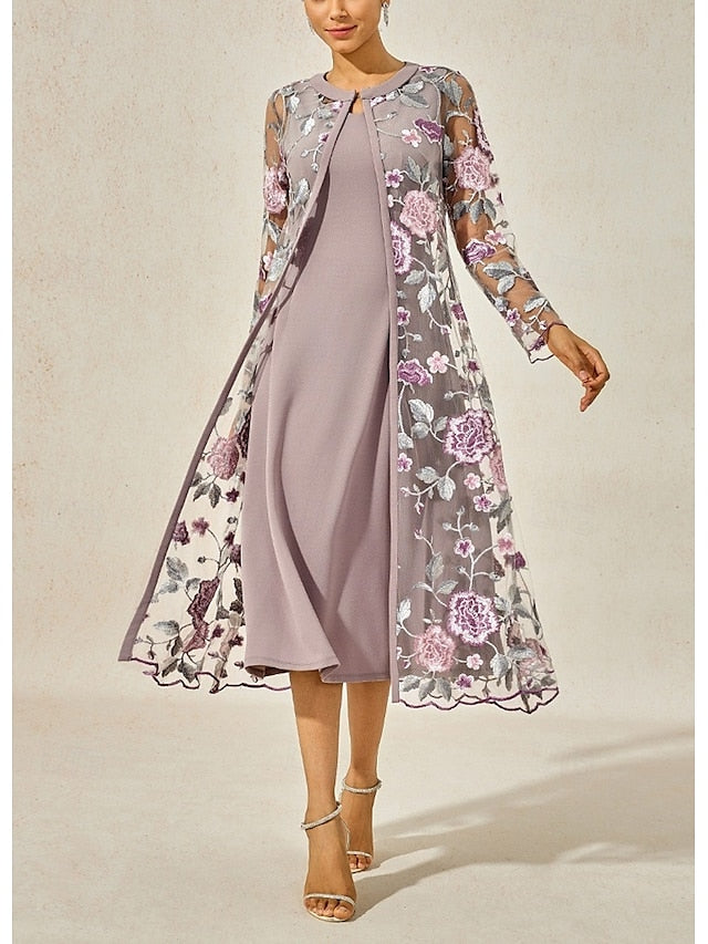 Leste™ | Robe Cocktail Élégante à Longueur Thé