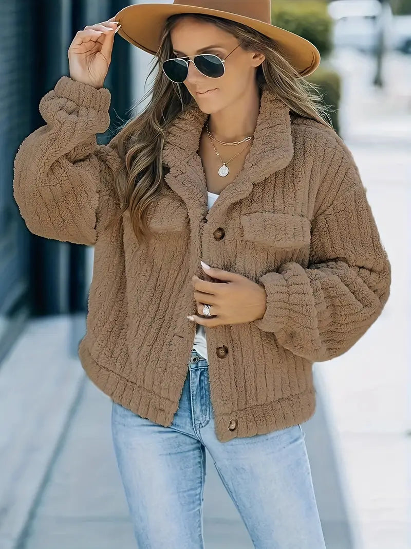 Luna™ | Veste Teddy Casual