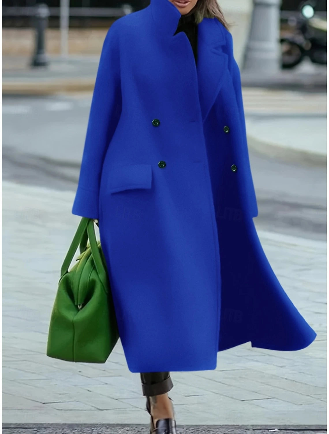 Dami™ | Manteau Long en Laine + Écharpe en Cachemire Gratuit