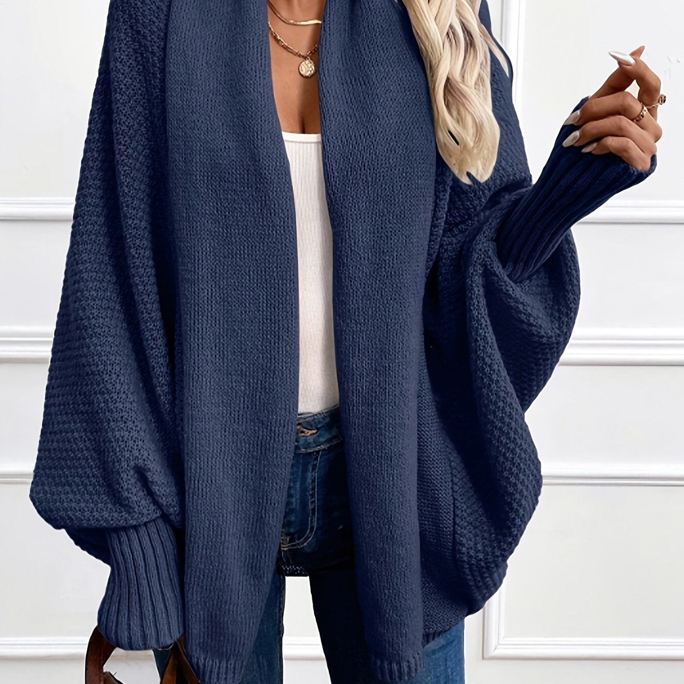 Anisa™ | Cardigan Élégant à Manches Lanterne