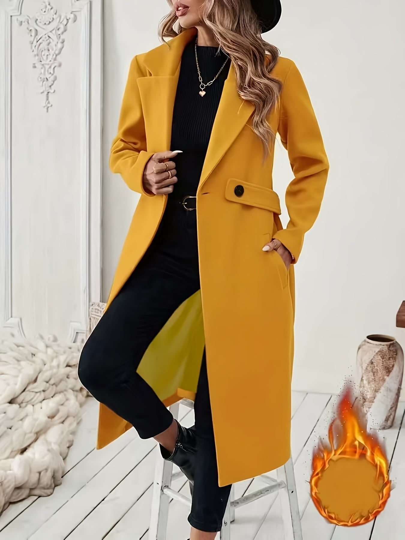 Mery™ | Manteau Long Élégant et Mince