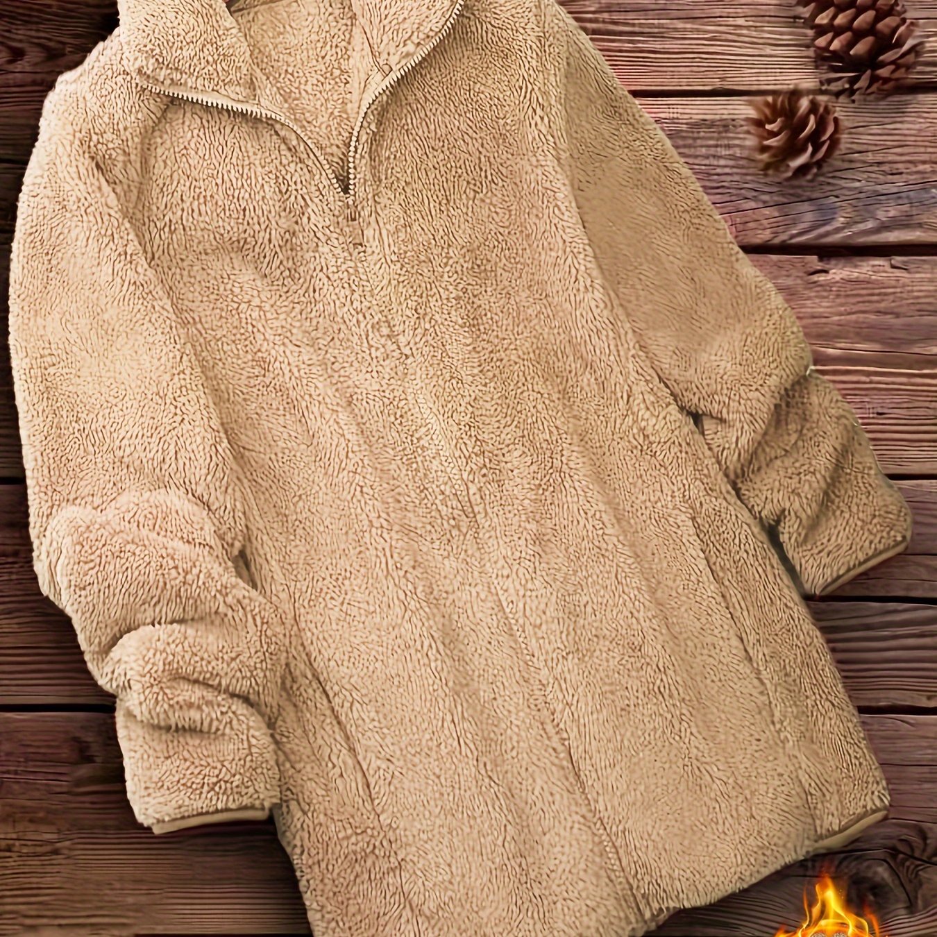 Yara™ | Manteau Fourré Zippé Élégant